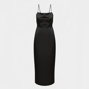 BNWT Wilfred
Madelyn Satin Dress size 4 black